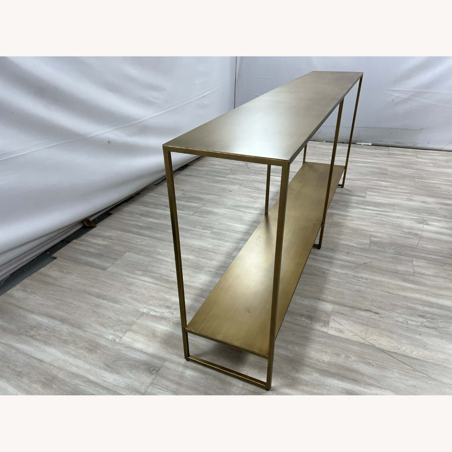 Hokku Designs Eiffel Console Table - Antique Brass - image-4