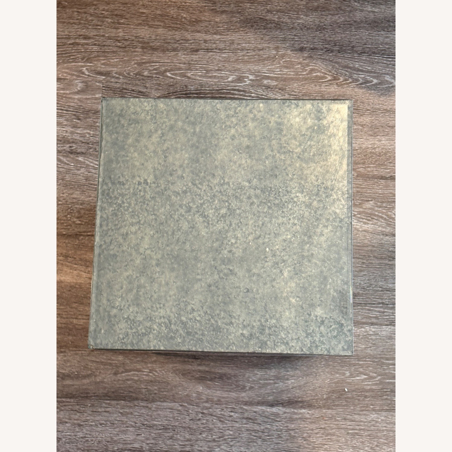 West Elm Faceted Mirror Side Table - image-2