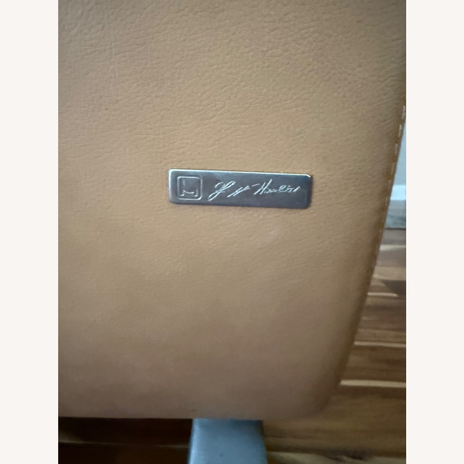 Light Brown Leather 3+ Seater Sofa - image-6