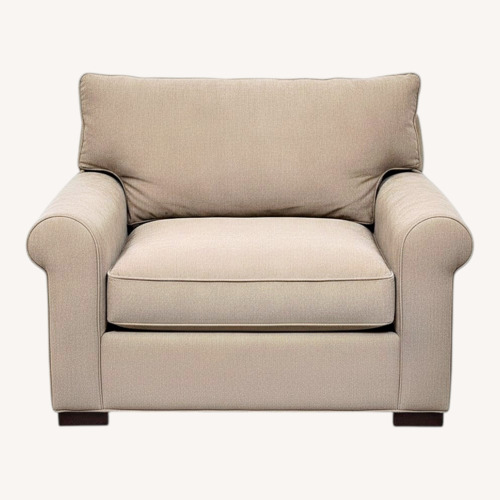 Used Room & Board Chair and Ottoman for sale on AptDeco