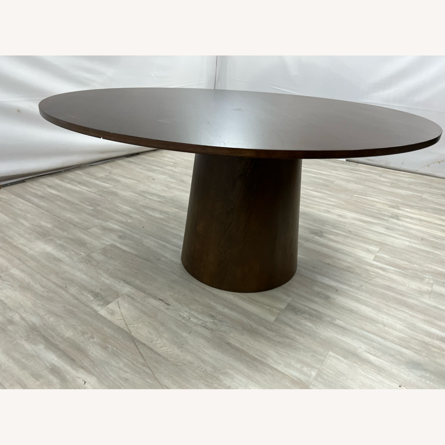 Wade Logan Boudot Round Solid Wood Base Dining Table - image-4