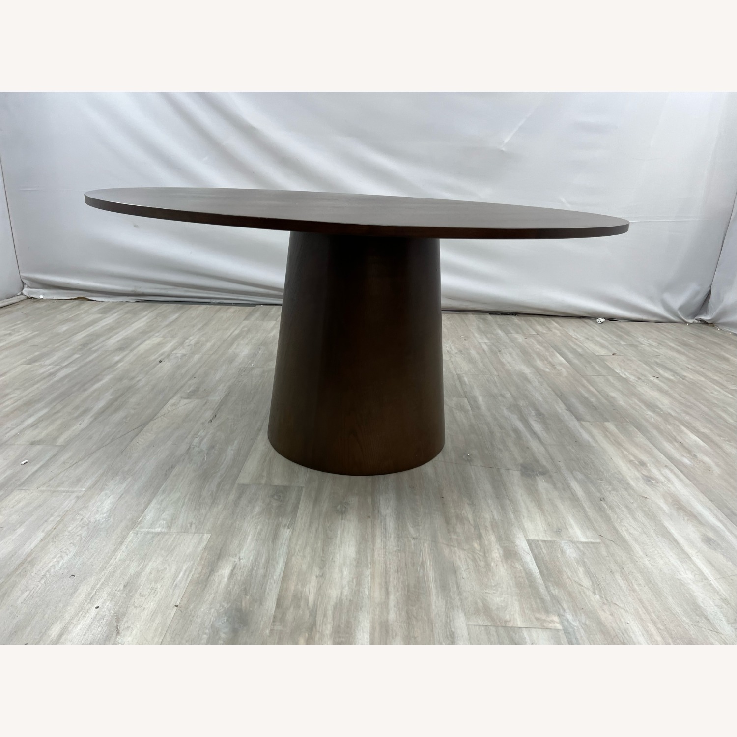 Wade Logan Boudot Round Solid Wood Base Dining Table - image-2