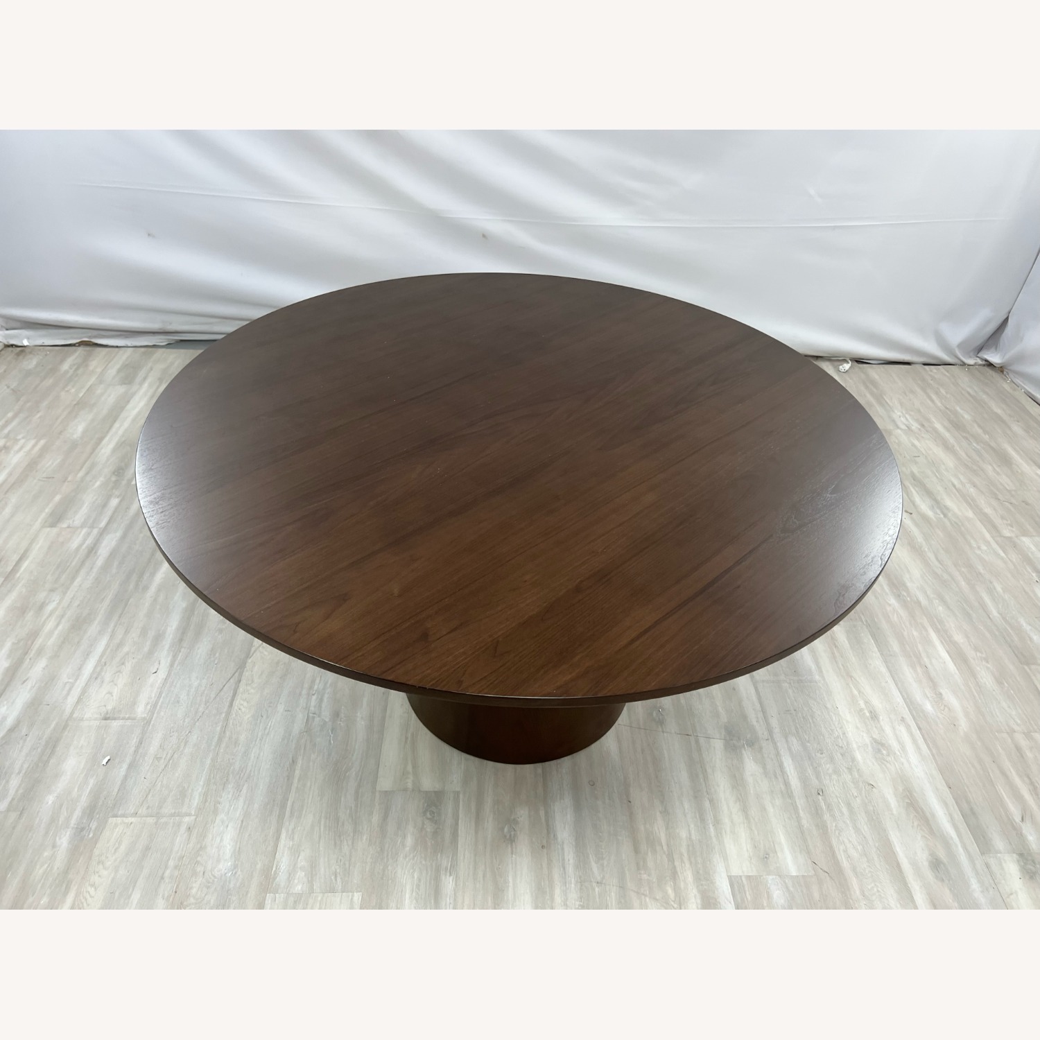 Wade Logan Boudot Round Solid Wood Base Dining Table - image-5