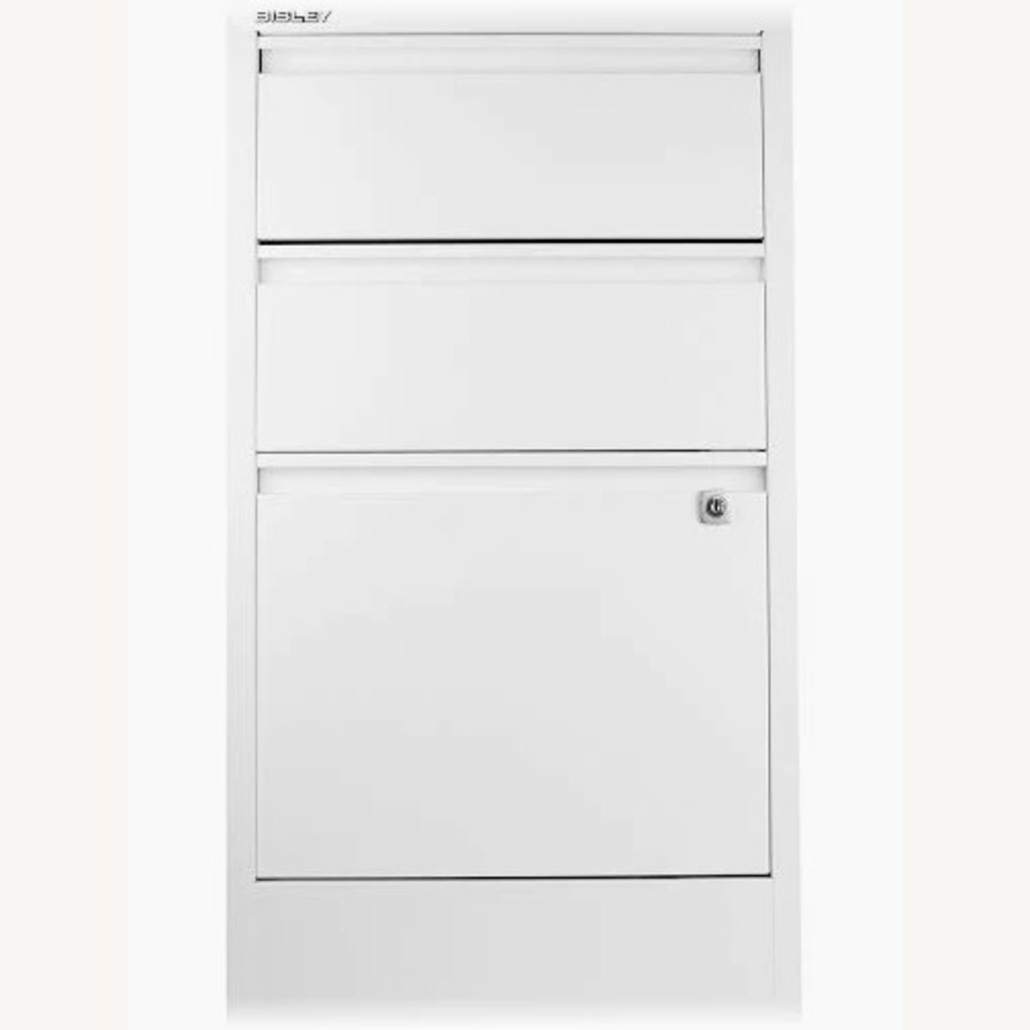 Bisley White Metal Media Storage - image-4