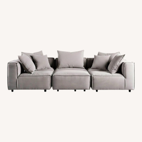 Used Arhaus Dark Gray Fabric 3+ Piece Sectional for sale on AptDeco