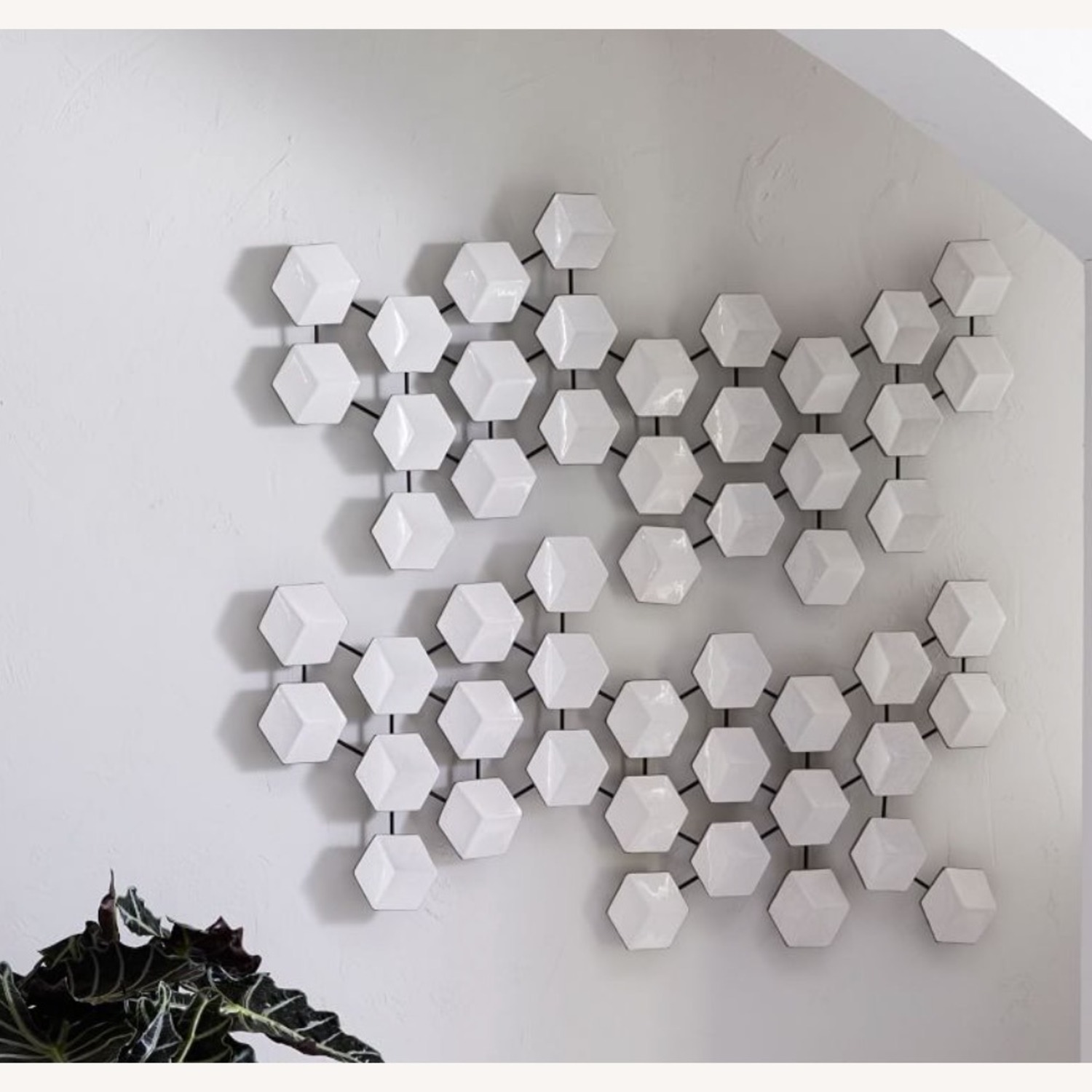 West Elm Ceramic Wall Art - image-3