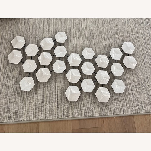 Used West Elm Ceramic Wall Art for sale on AptDeco