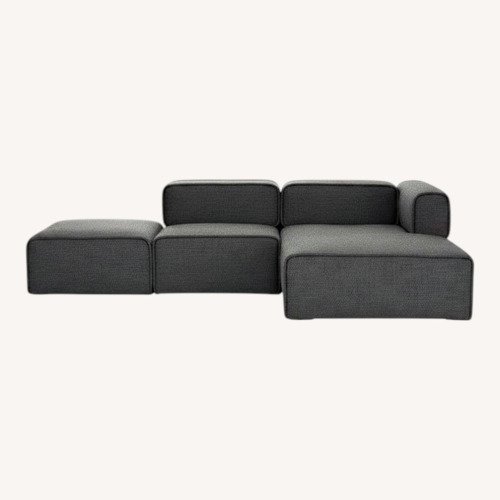 Used Article Quadra Dark Gray 3+ Piece Sectional for sale on AptDeco