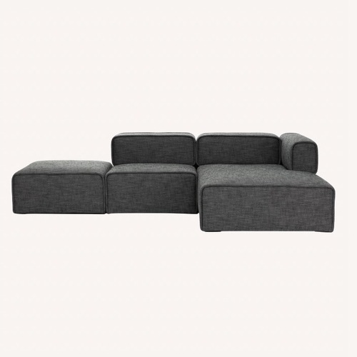 Used Article Quadra Dark Gray 3+ Piece Sectional for sale on AptDeco