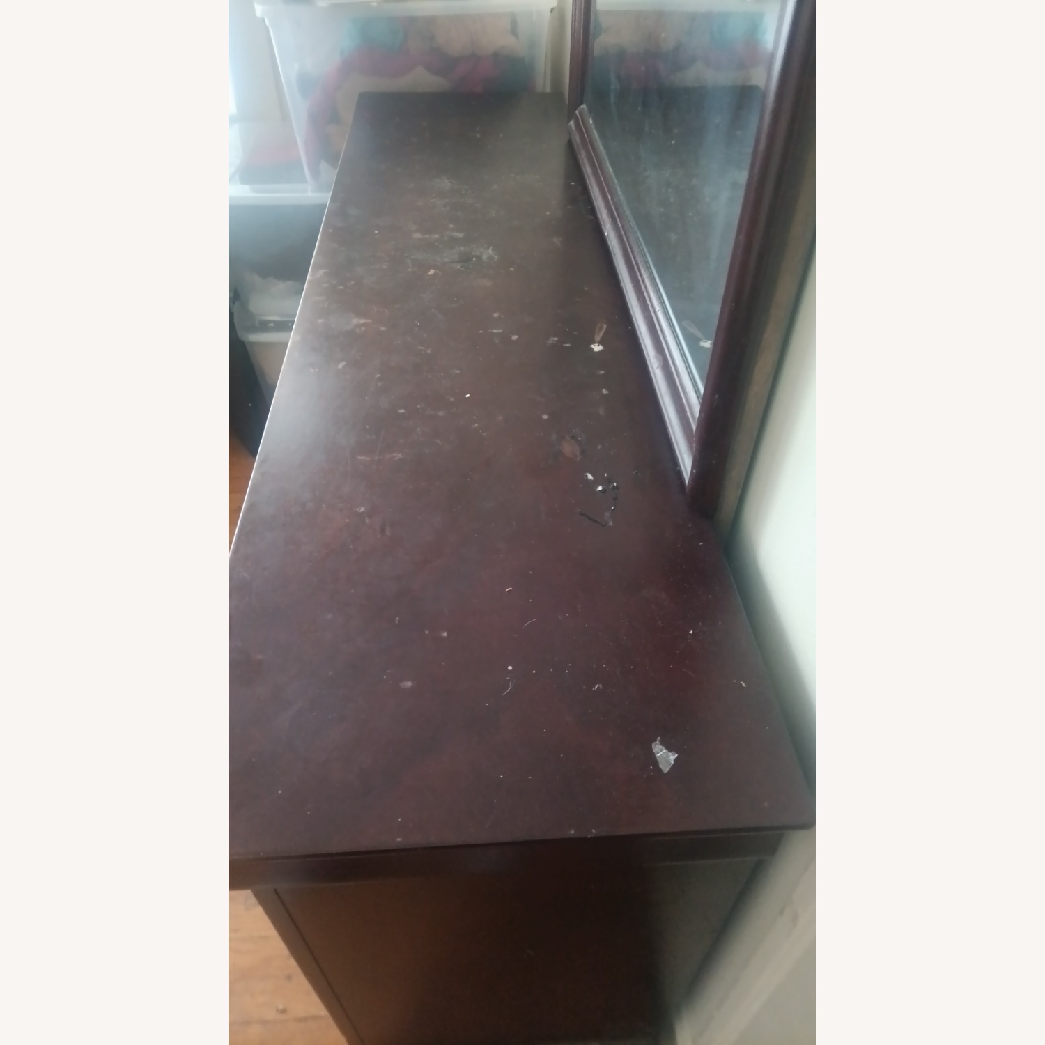 Dark Brown Dresser - image-3