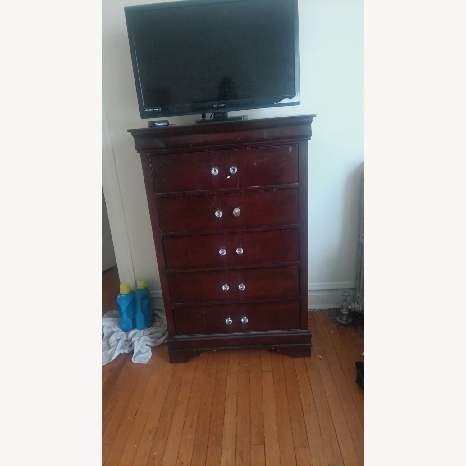 Dark Brown Dresser - image-4