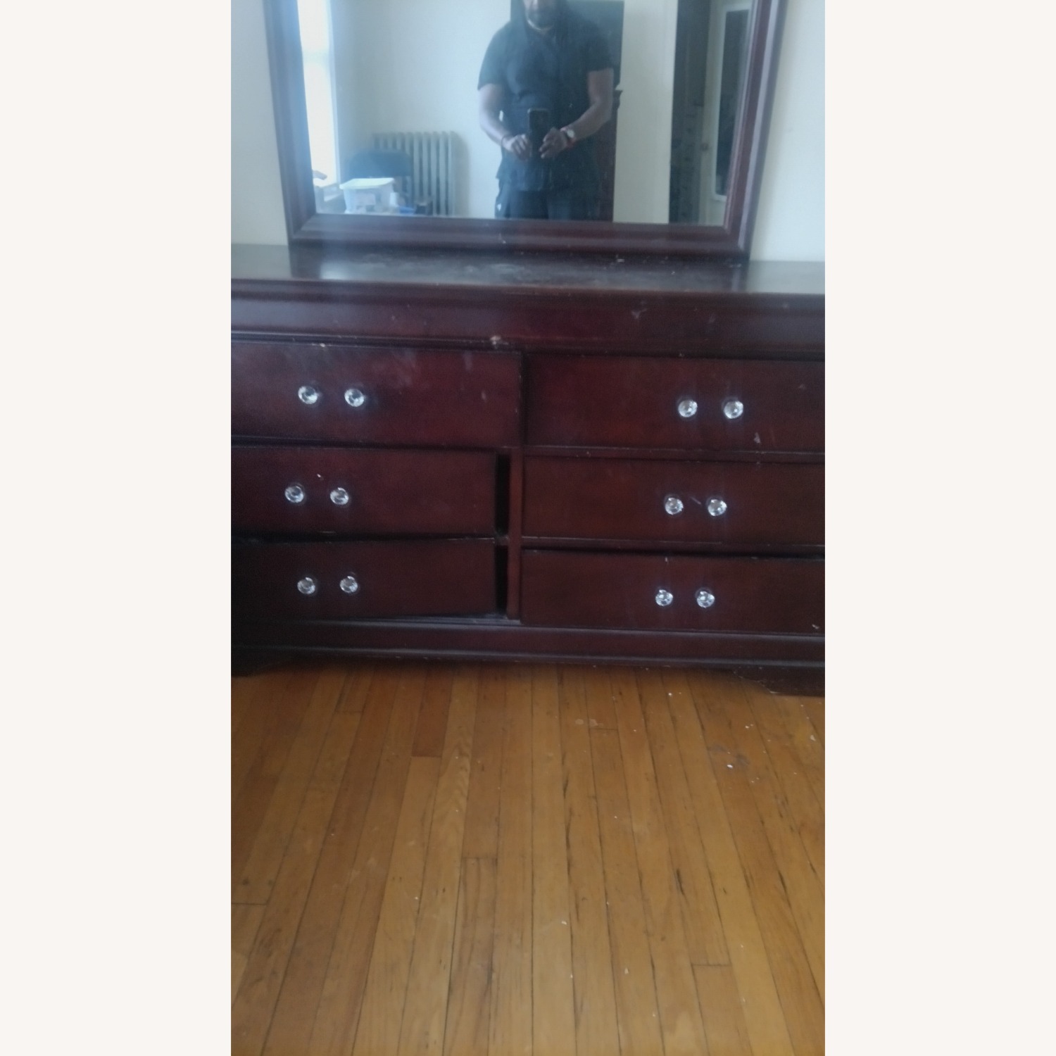 Dark Brown Dresser - image-3