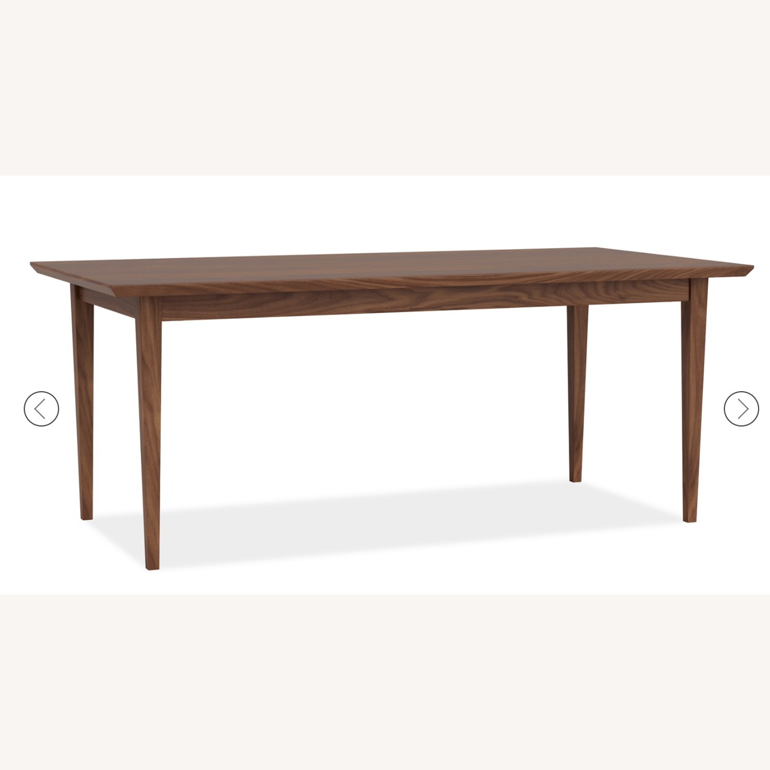 Room & Board Adams Dark Brown Wood Dining Table - image-5