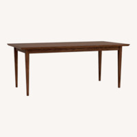 Room & Board Adams Dark Brown Wood Dining Table
