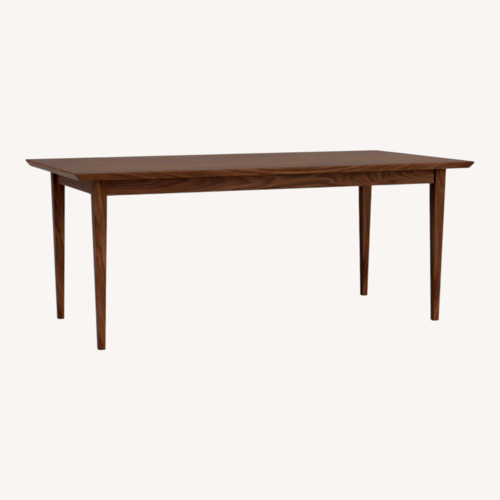 Used Room & Board Adams Dark Brown Wood Dining Table for sale on AptDeco