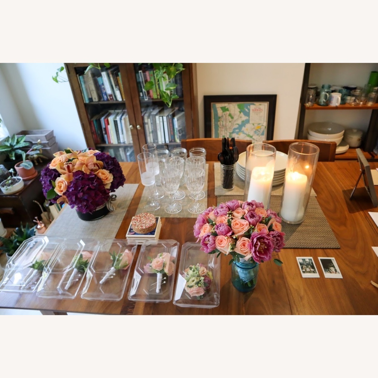 Room & Board Adams Dark Brown Wood Dining Table - image-3