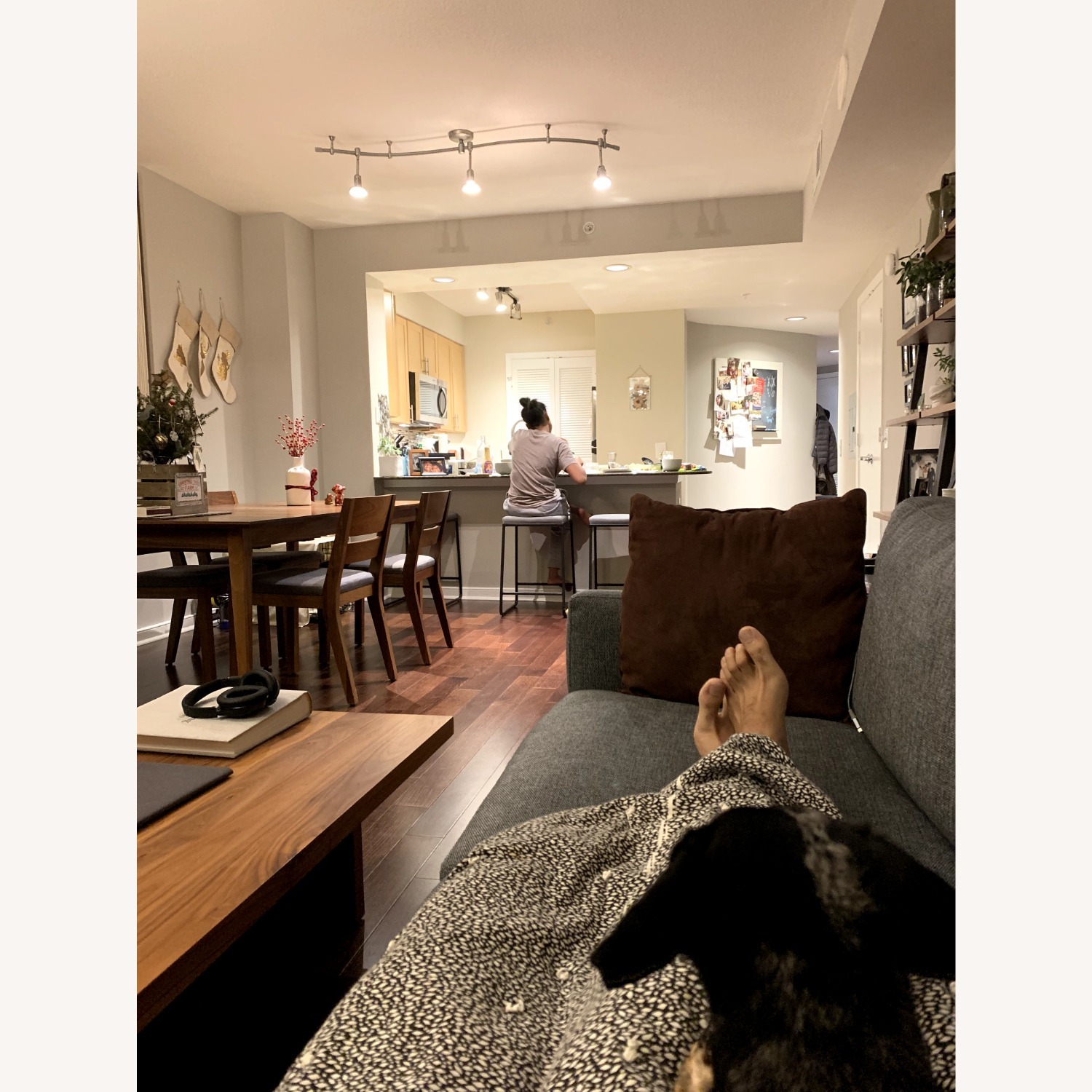 Room & Board Afton Walnut Wood Dining Chairs 6 - image-6