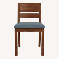 Room & Board Afton Walnut Wood Dining Chairs 6