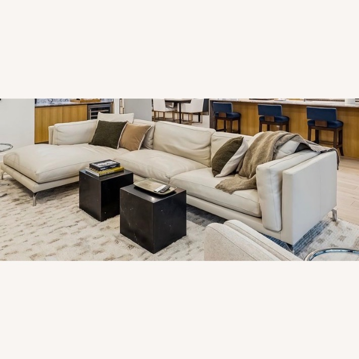 Design Within Reach Natural 2 Piece Sectional - image-3