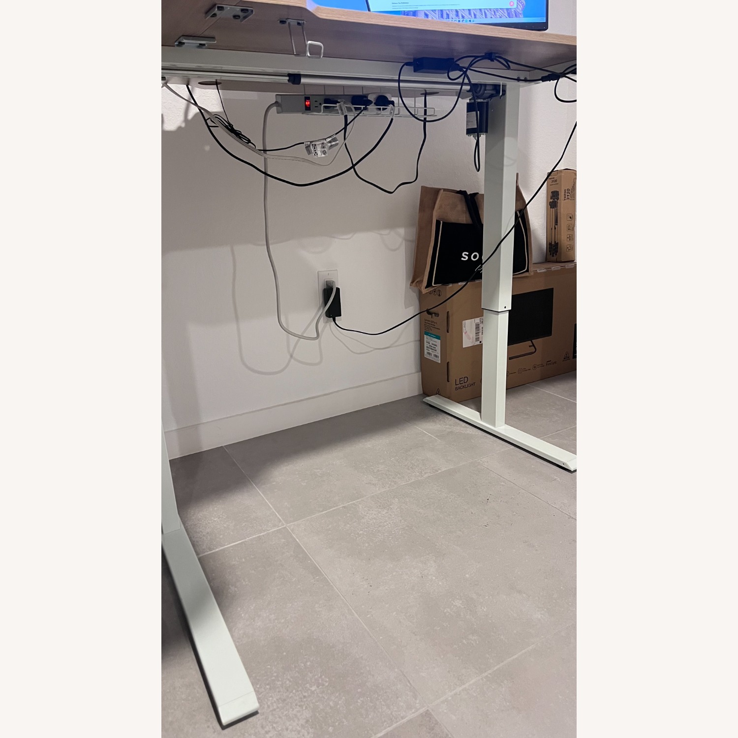 Wayfair L Shape Electric Standing Desk - image-3