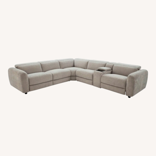 Used Equinox Light Gray 3+ Piece Sectional for sale on AptDeco