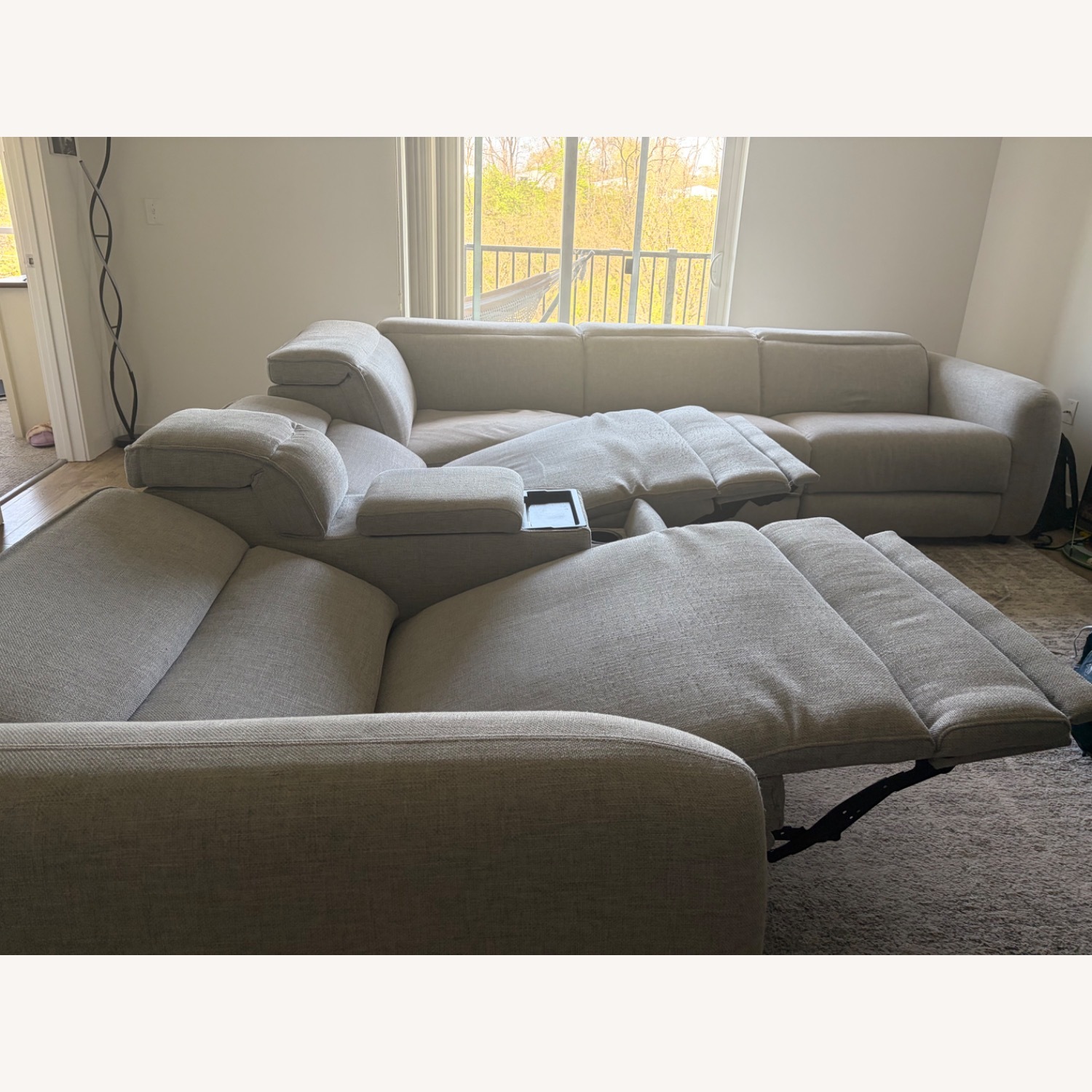 Equinox Light Gray 3+ Piece Sectional - image-2