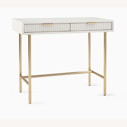 Used West Elm Quinn Mini Desk 37" for sale on AptDeco