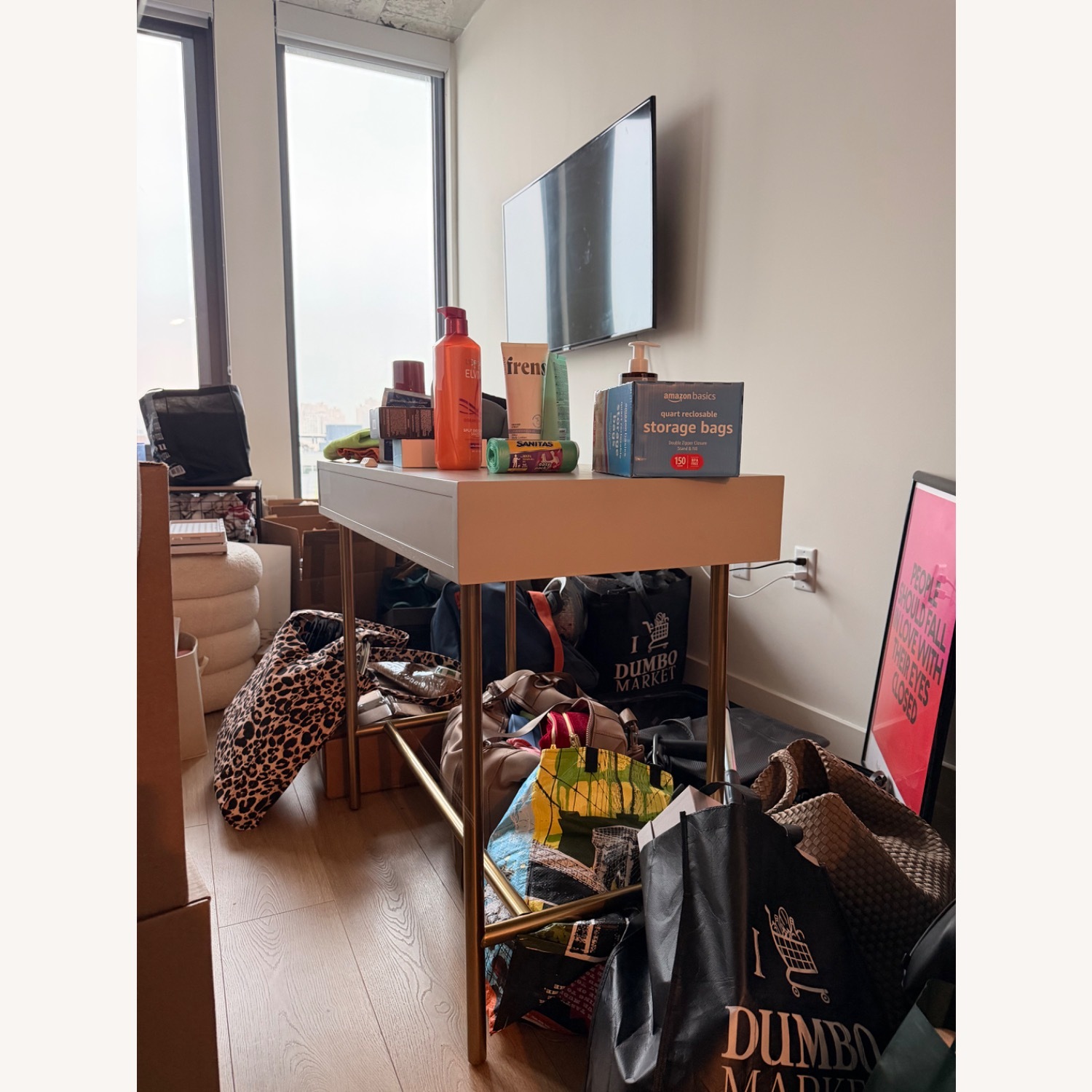 West Elm Quinn Mini Desk 37" - image-5