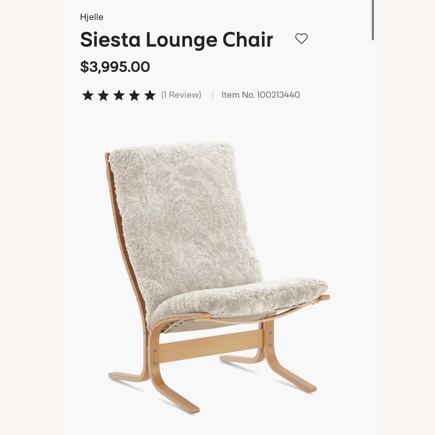 Design Within Reach Siesta Chair & Footstool - image-4