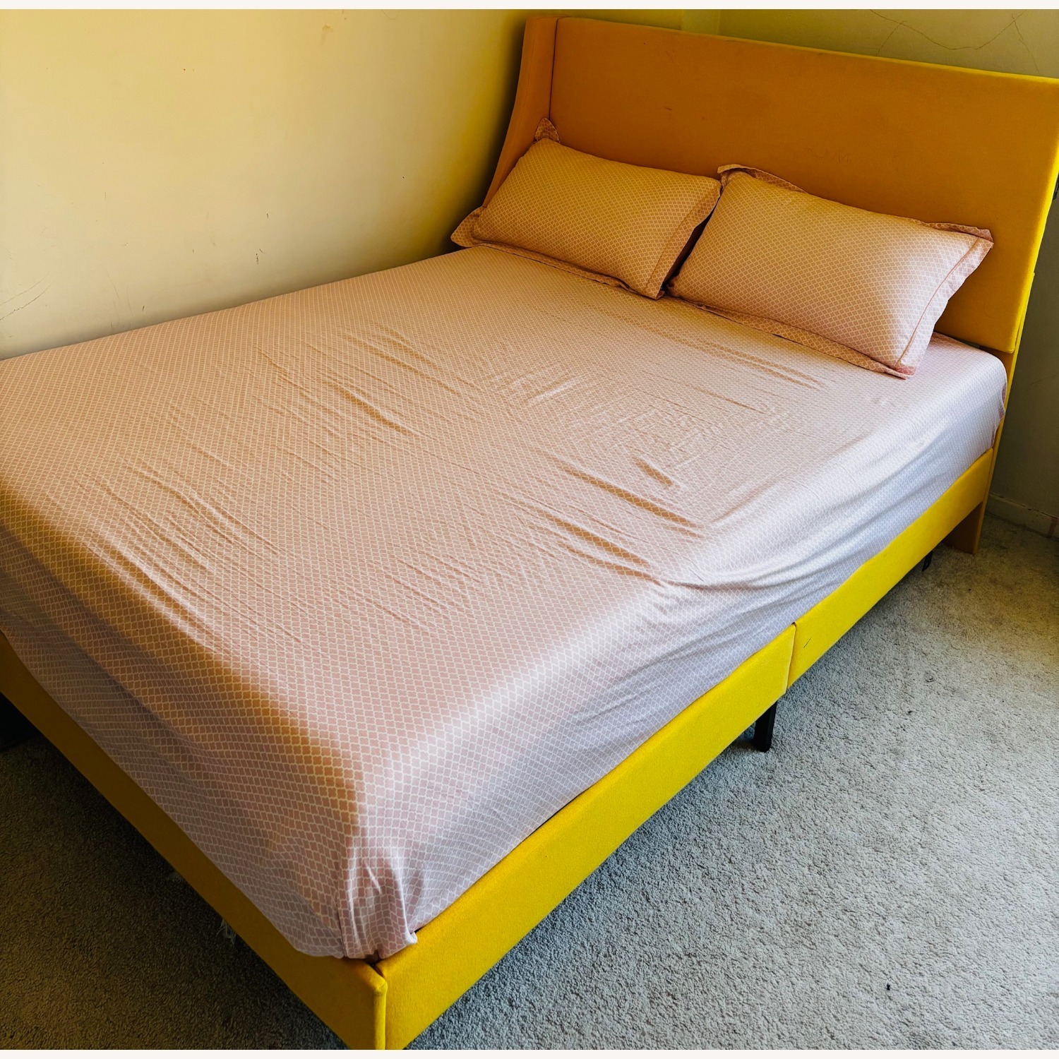 Wayfair Yellow Metal Full Bed - image-1