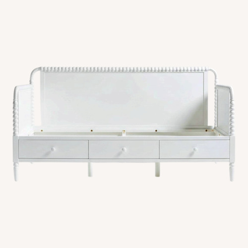 Used Crate & Barrel Jenny Lind White Wood Daybed for sale on AptDeco