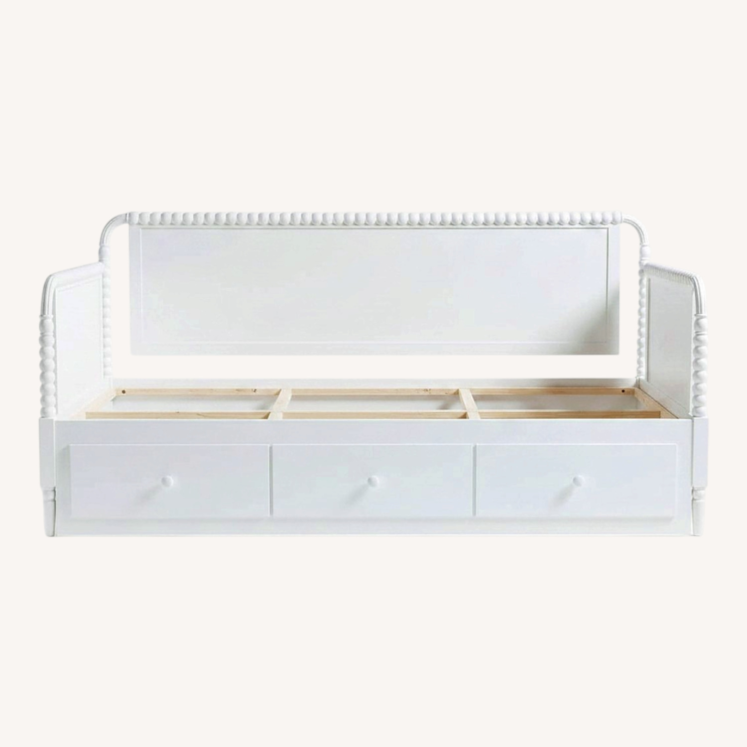 Crate & Barrel Jenny Lind White Wood Daybed - image-5