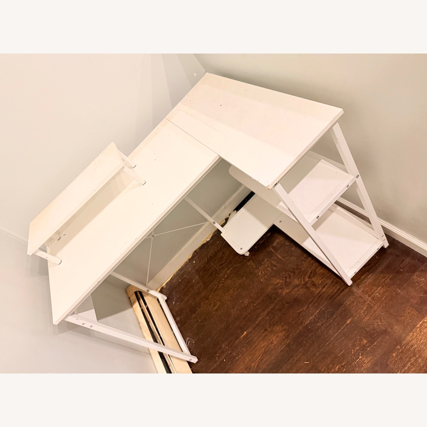 Amazon White Wood Desk - image-10
