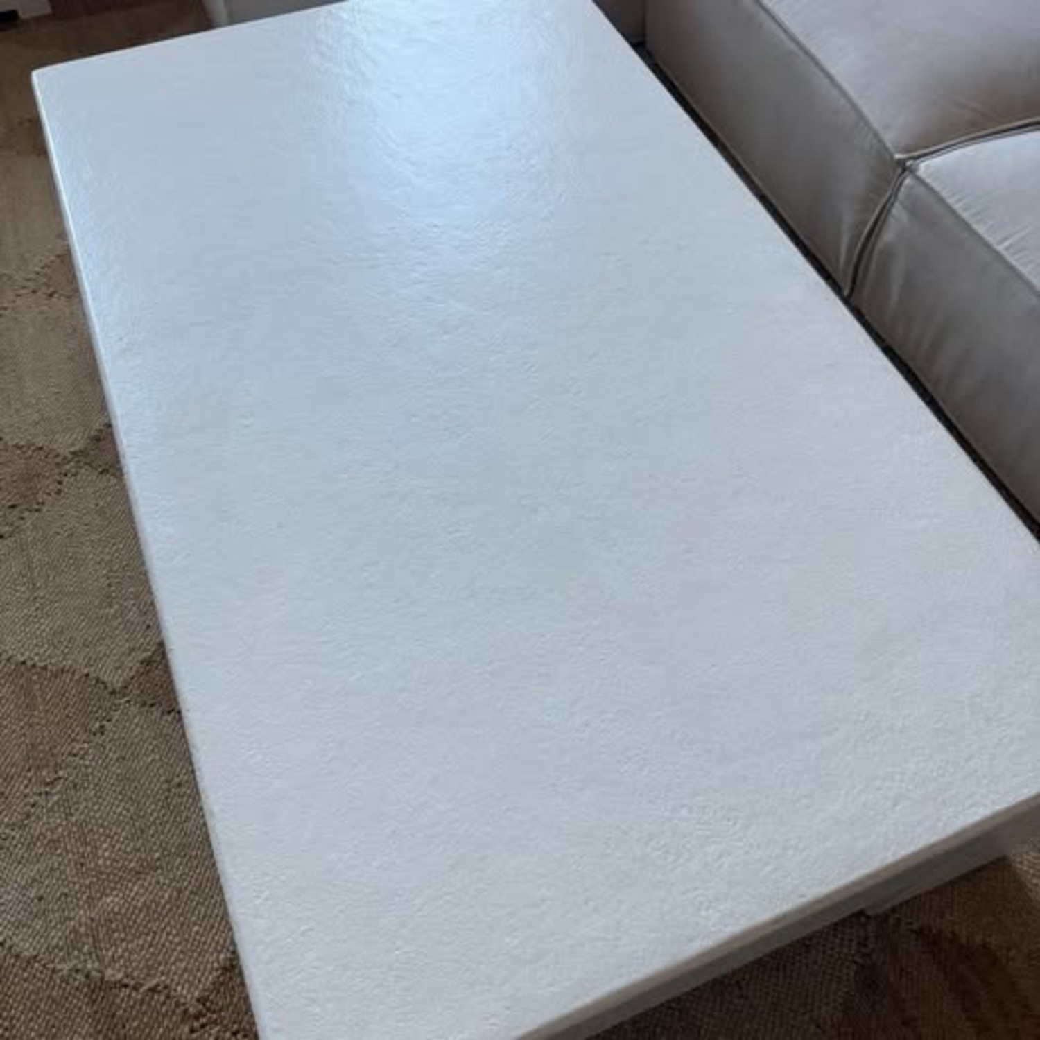 Williams Sonoma White Coffee Table - image-6