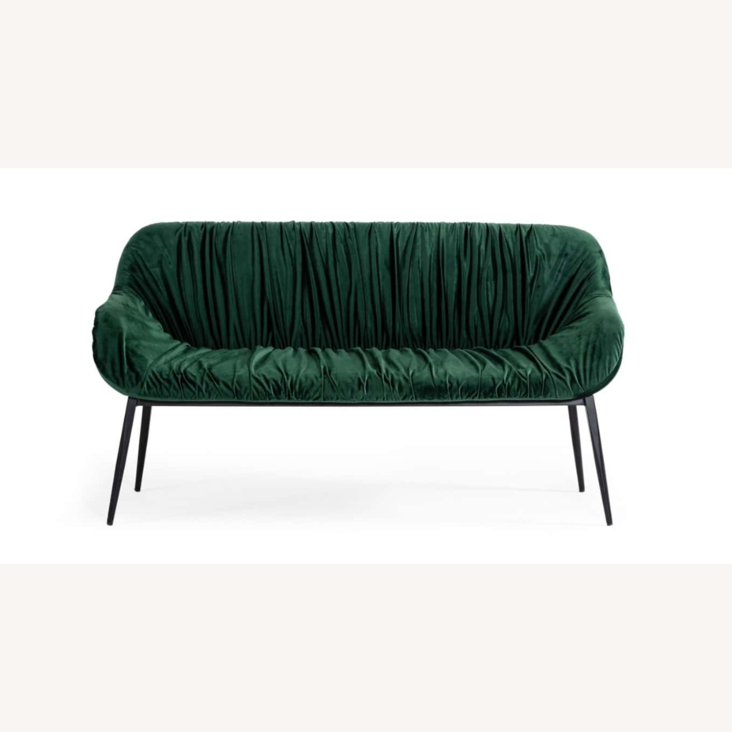 Modrest Katrina Green Velvet Bench  - image-4