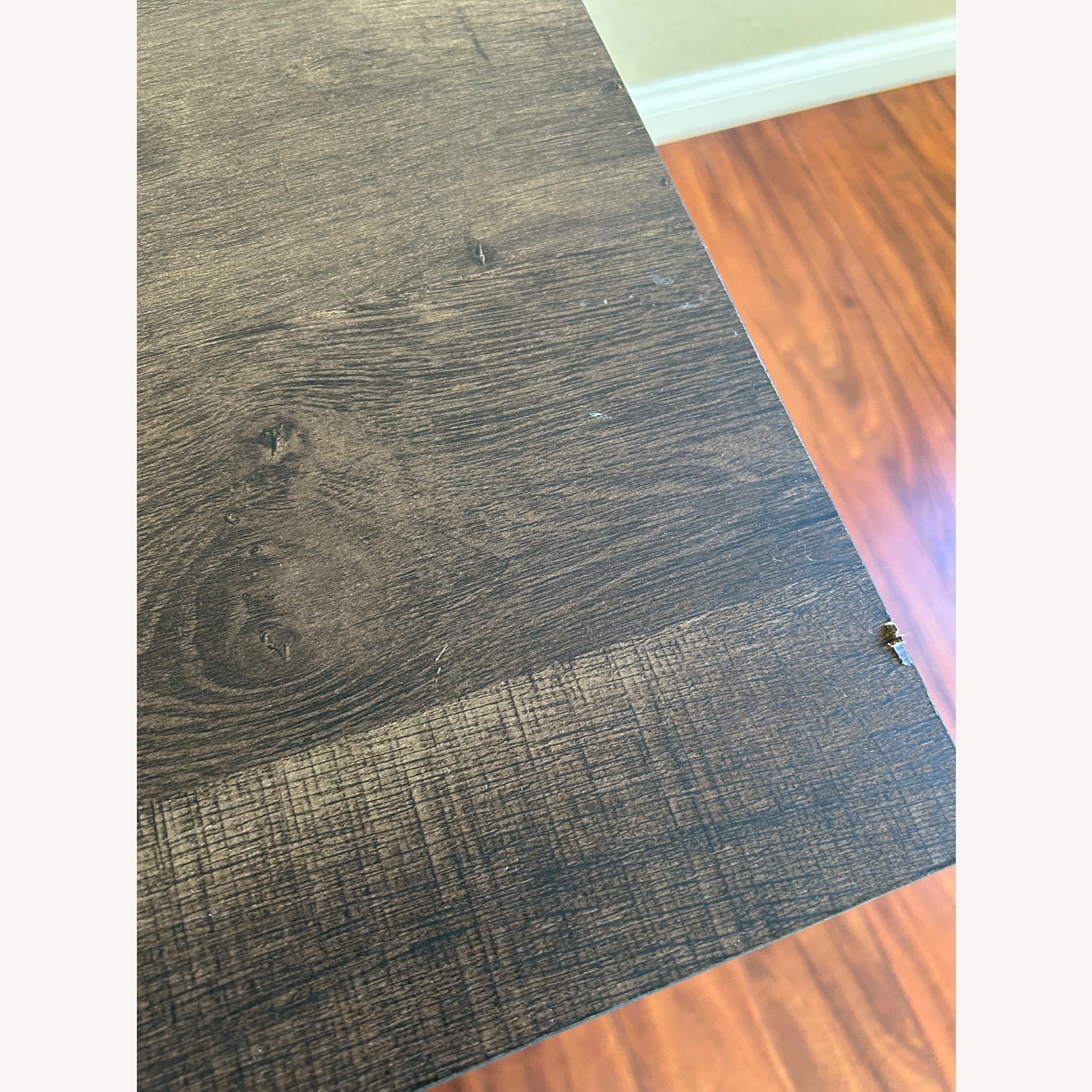 Dark Brown Wood Media Storage - image-6