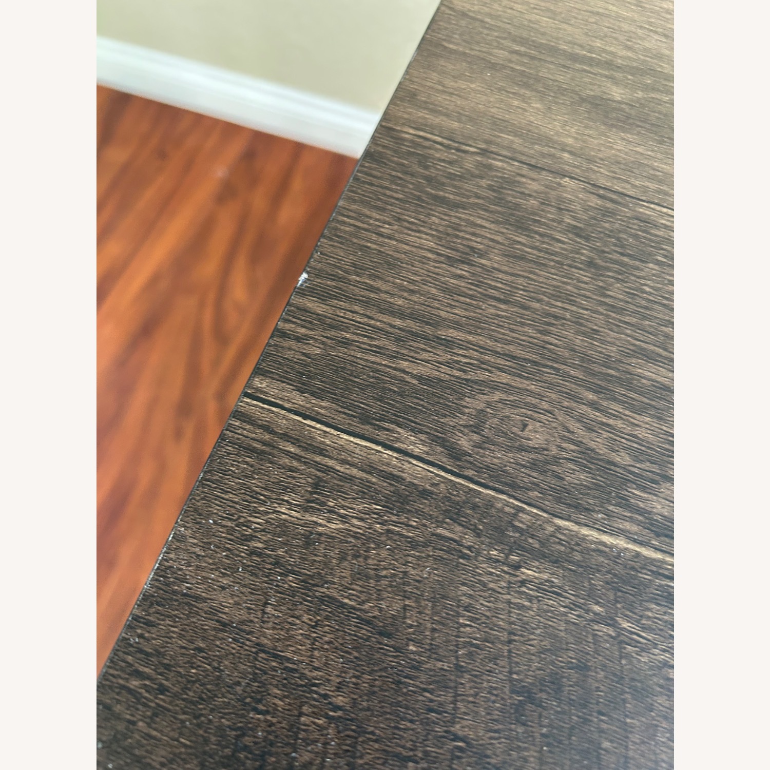 Dark Brown Wood Media Storage - image-8