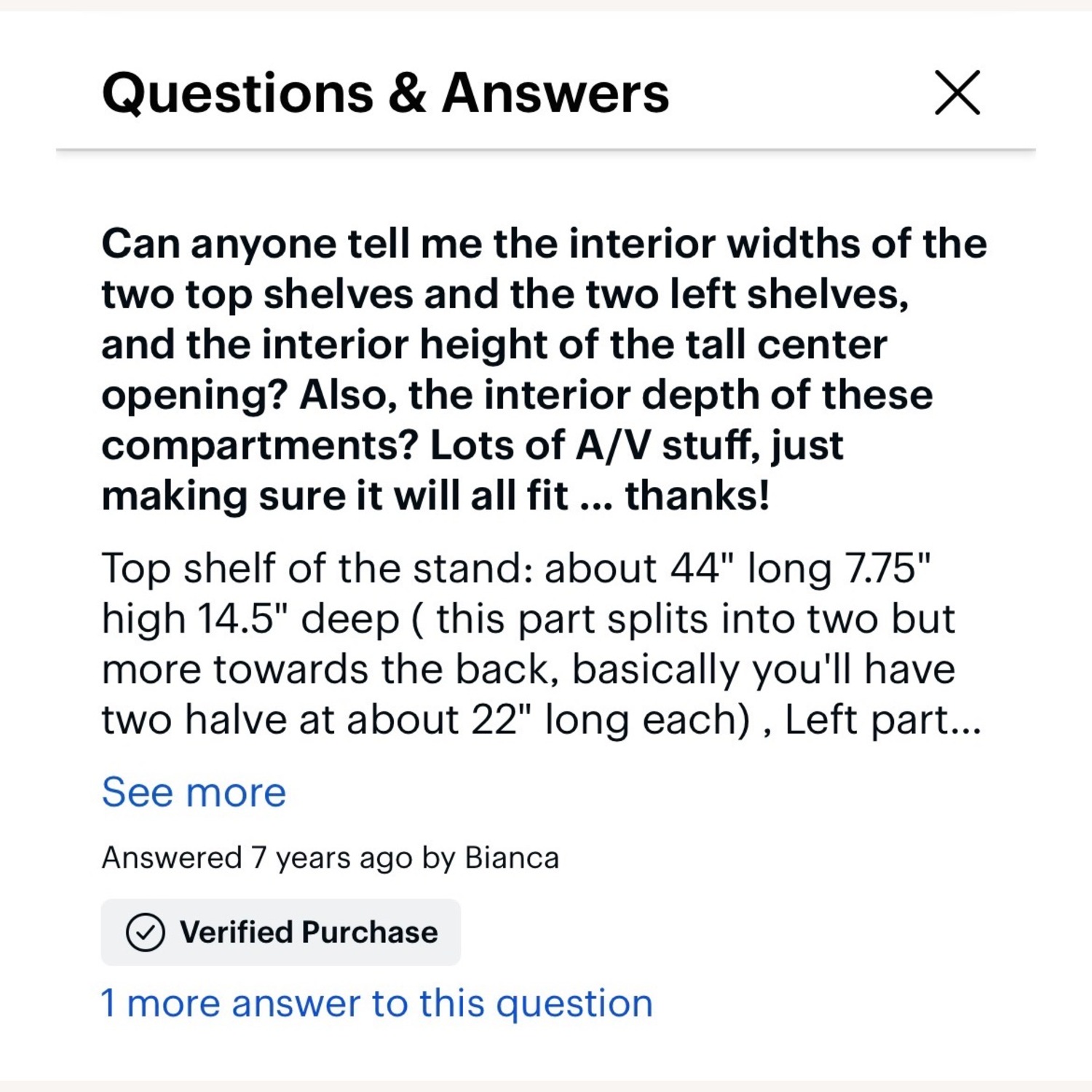 Dark Brown Wood Media Storage - image-20