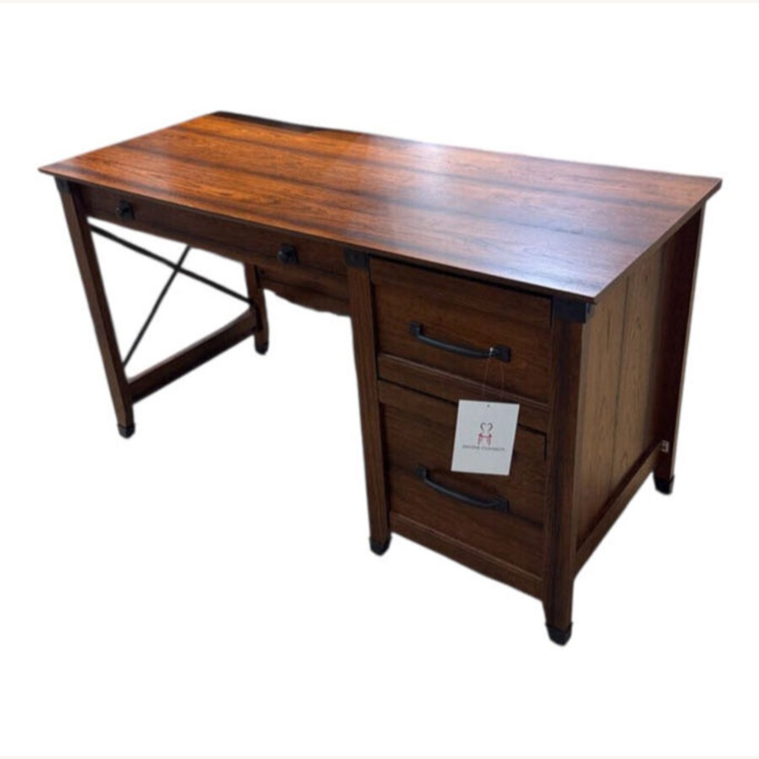Sauder Rustic Computer Desk - image-1