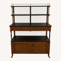 Tomlinson Furniture English Regency Bar Cart