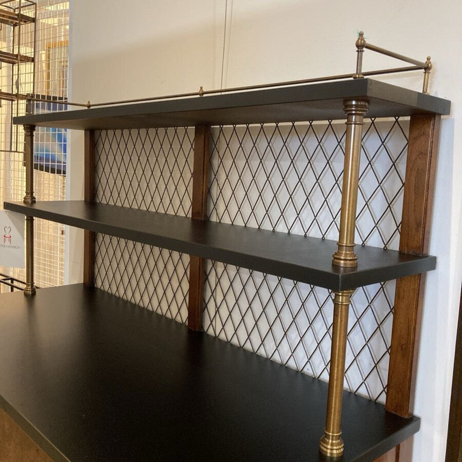 Tomlinson Furniture English Regency Bar Cart - image-4