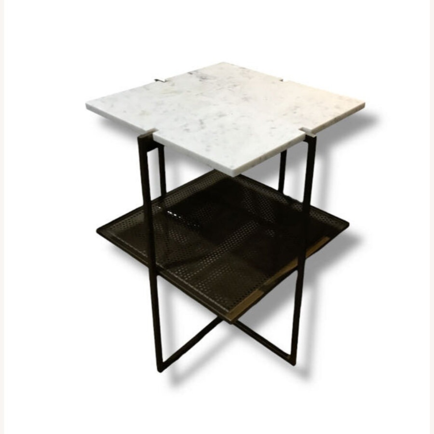 Pottery Barn Hyla Marble Top Nightstand - image-2