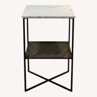 Pottery Barn Hyla Marble Top Nightstand