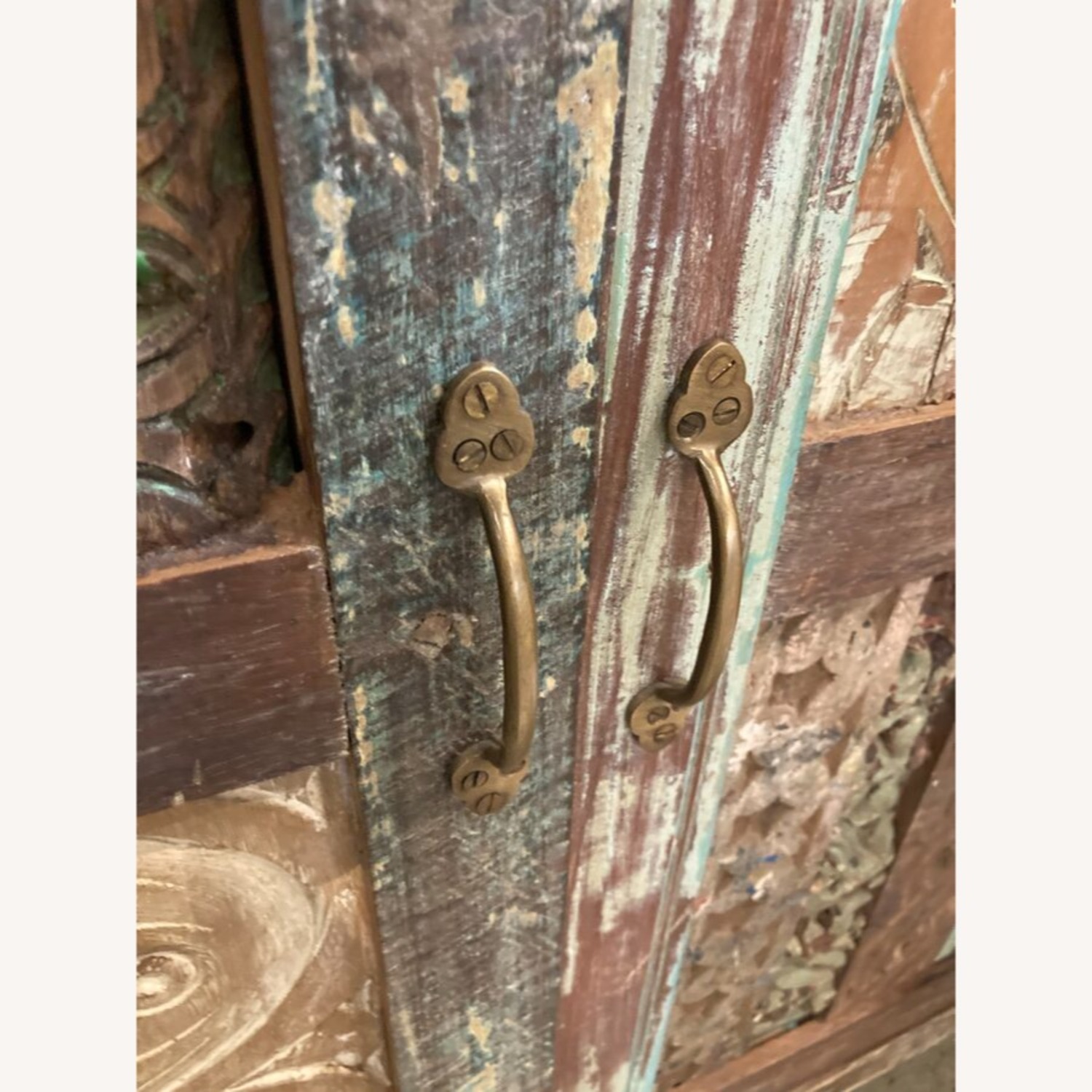 Rustic Reclaimed Wood 4-Door Buffet - image-11