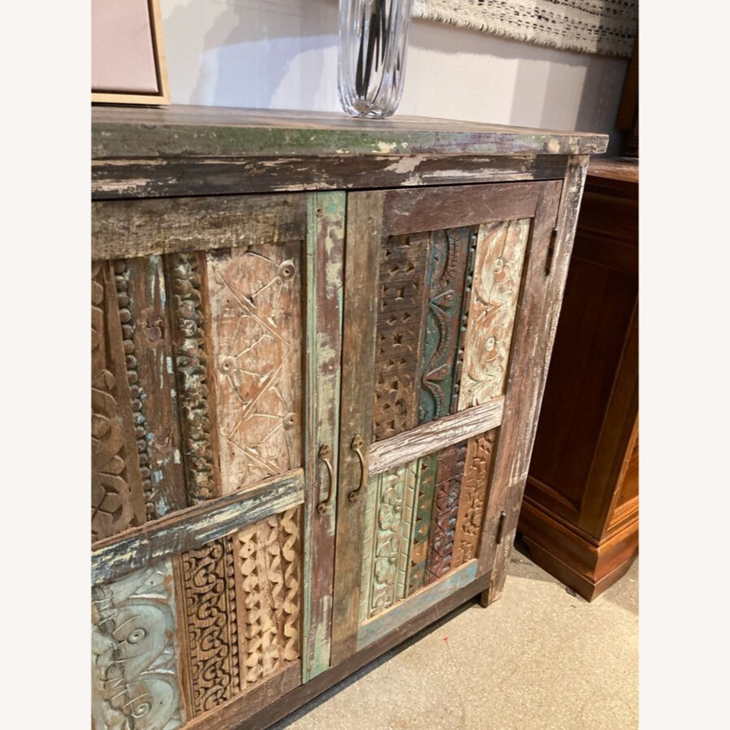 Rustic Reclaimed Wood 4-Door Buffet - image-15