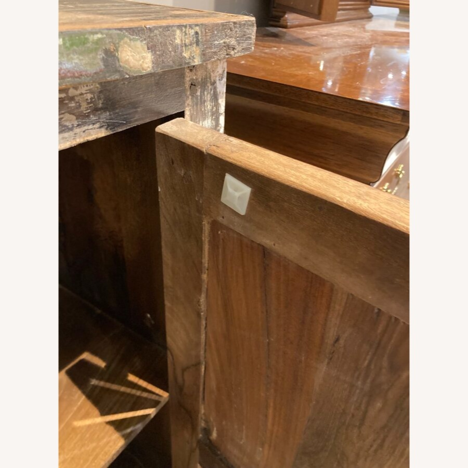 Rustic Reclaimed Wood 4-Door Buffet - image-7