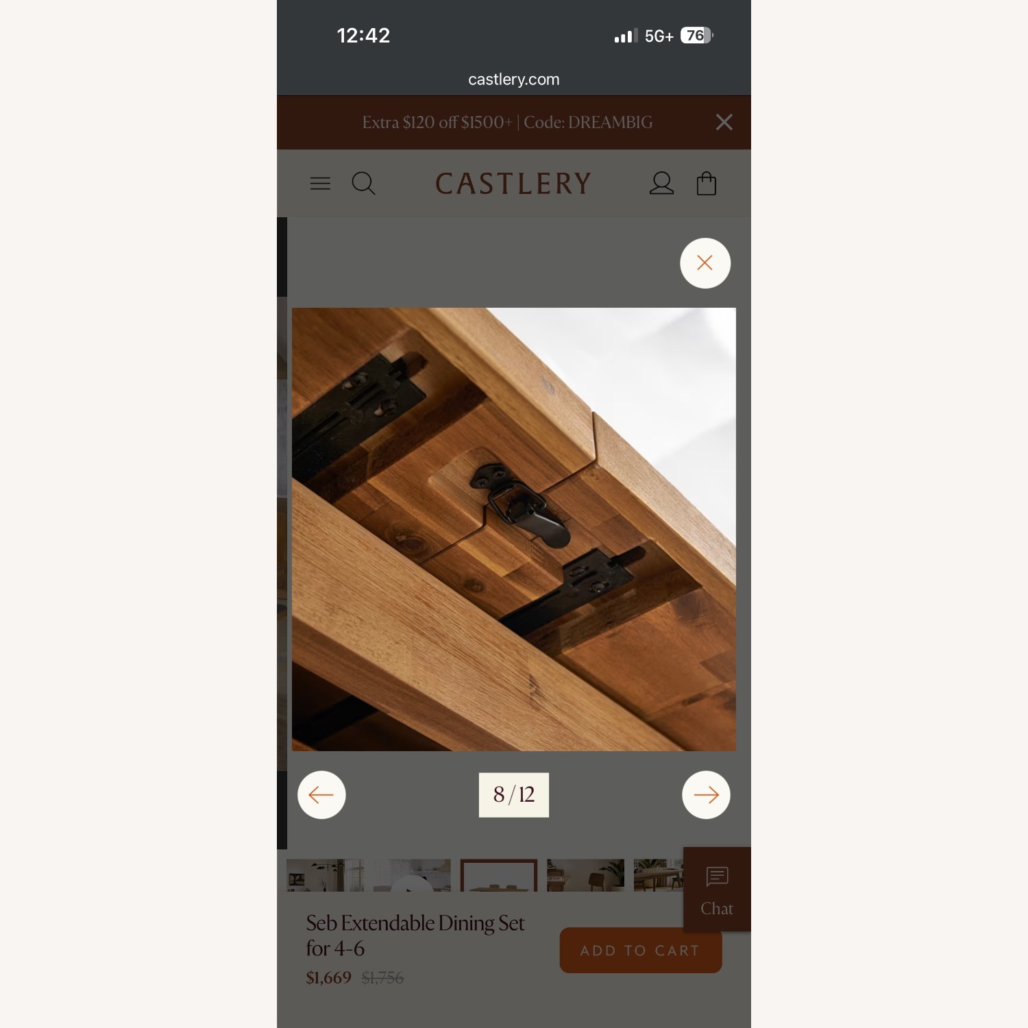Castlery Seb Wood Dining Set w 2 Chairs & Bench - image-7