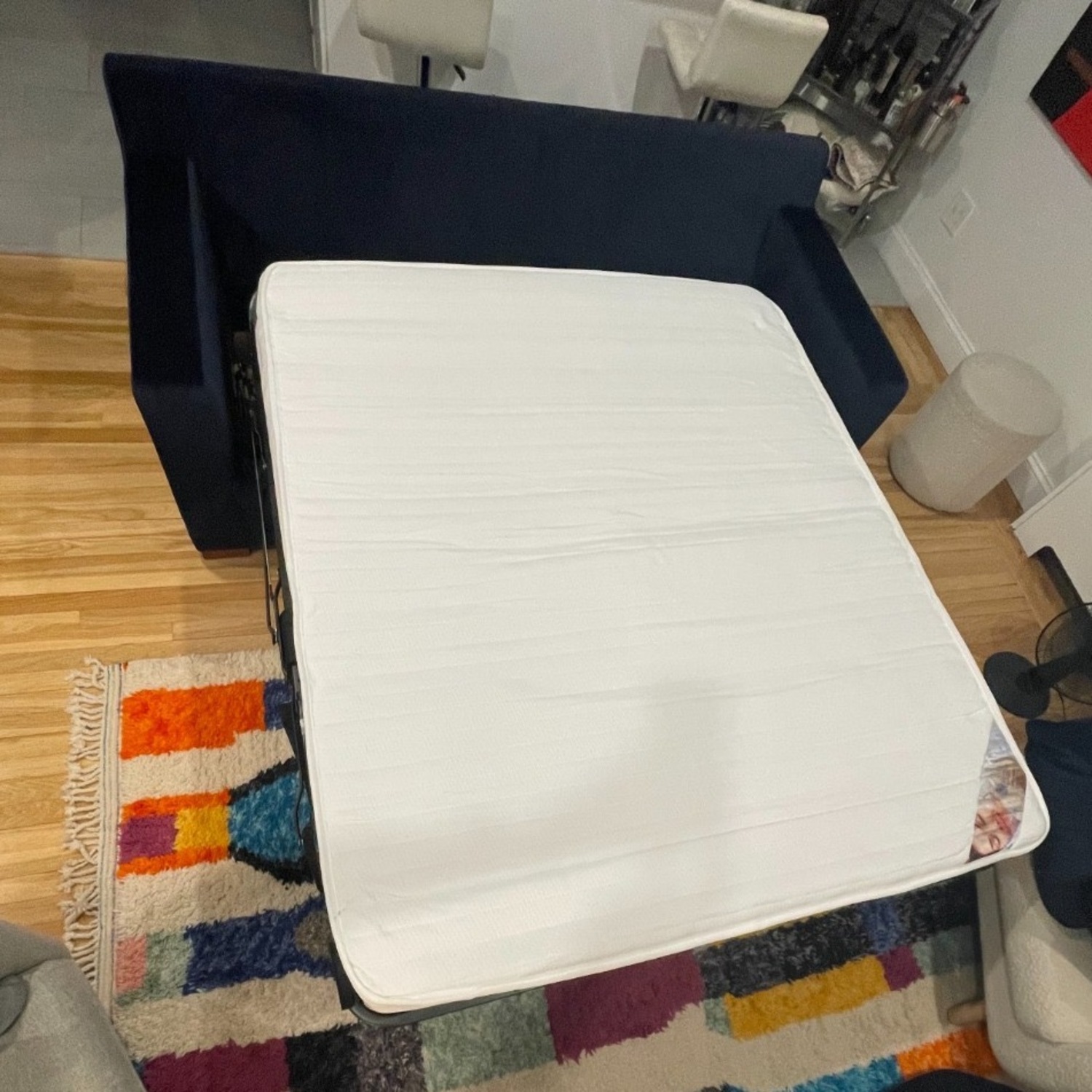 Interior Define Sloan Sleeper Navy Velvet - image-2