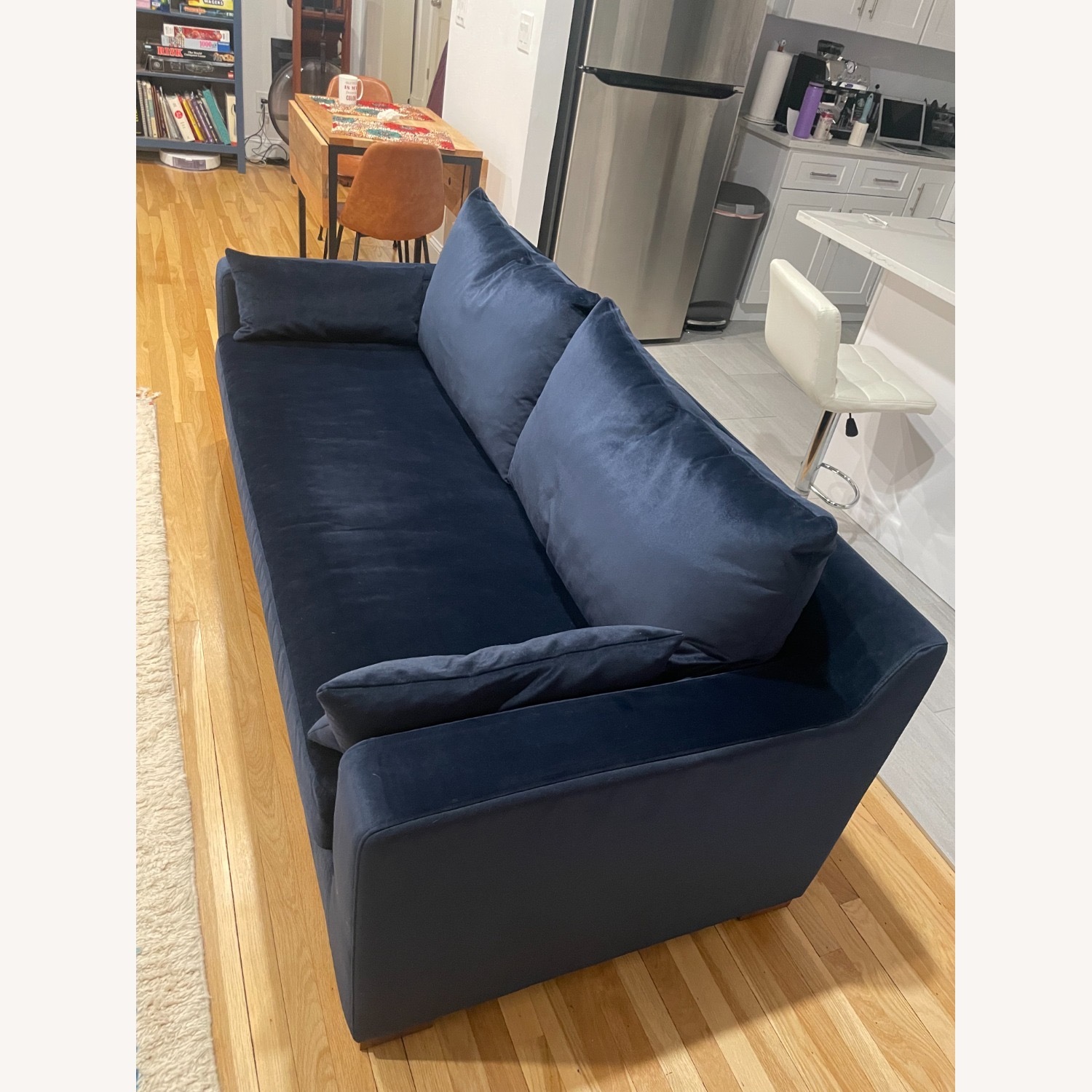 Interior Define Sloan Sleeper Navy Velvet - image-3