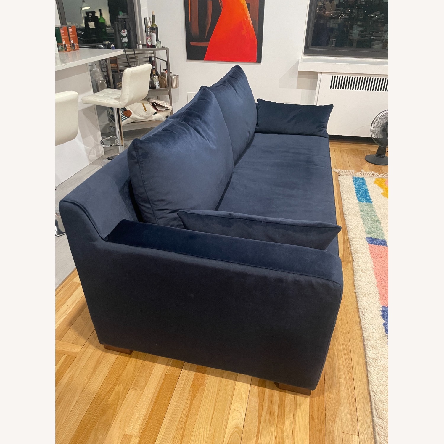 Interior Define Sloan Sleeper Navy Velvet - image-6